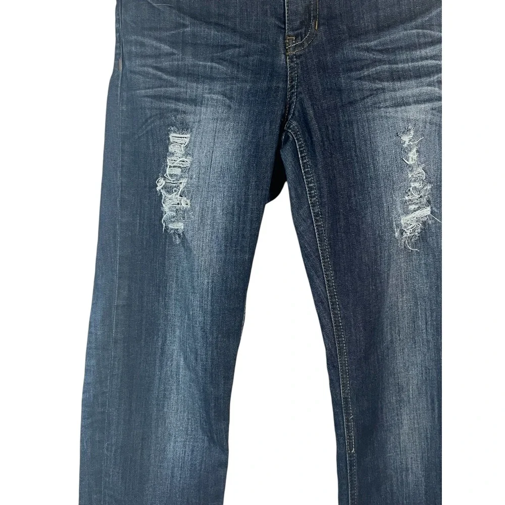 Mindcode Women's Juniors‎ Capri Jeans Skinny 7 Distressed